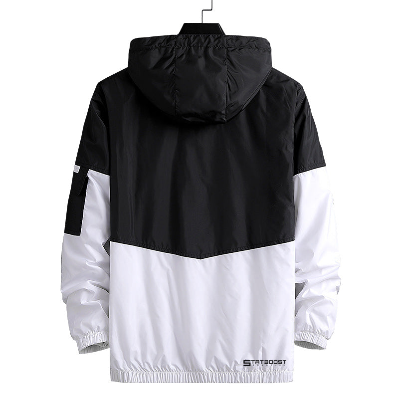Essential Black Windbreaker image 1
