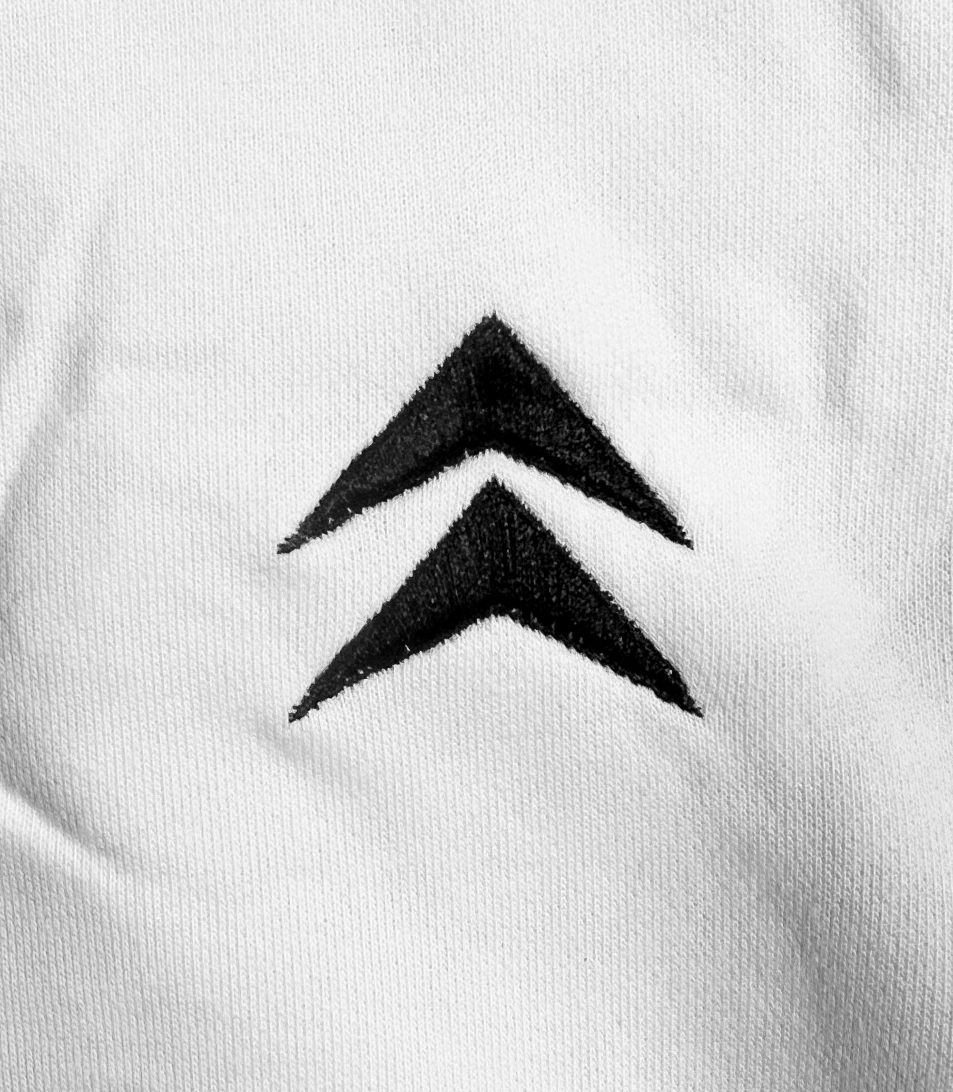 Essential White Short Sleeve Hoodie image 4