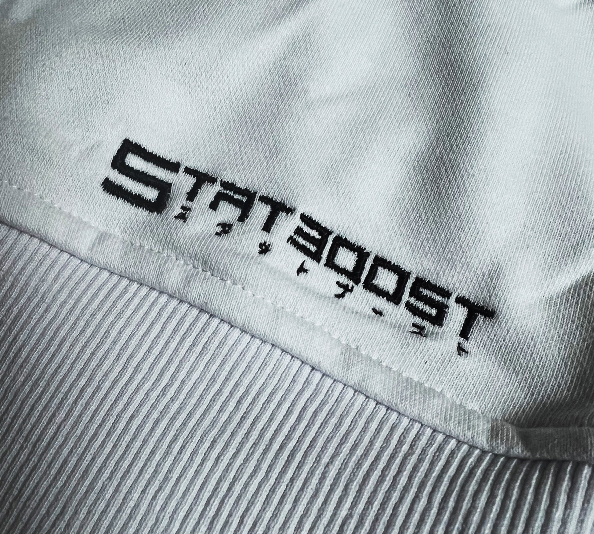 Essential White Short Sleeve Hoodie image 2