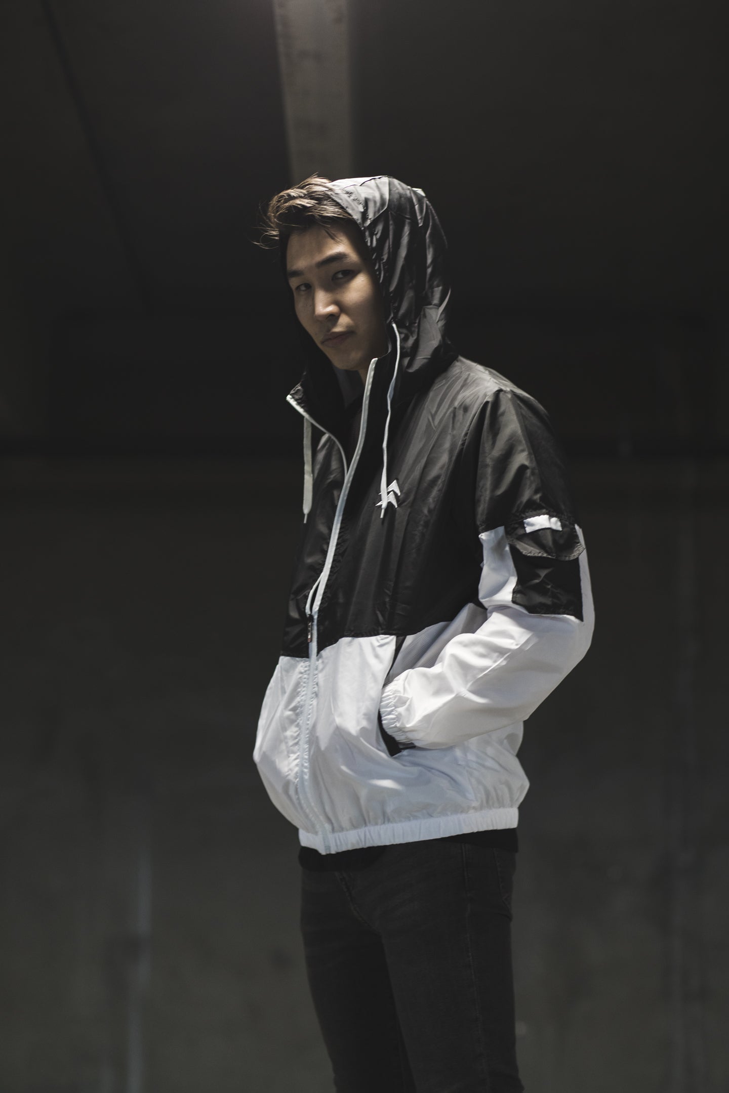 Essential Black Windbreaker image 5