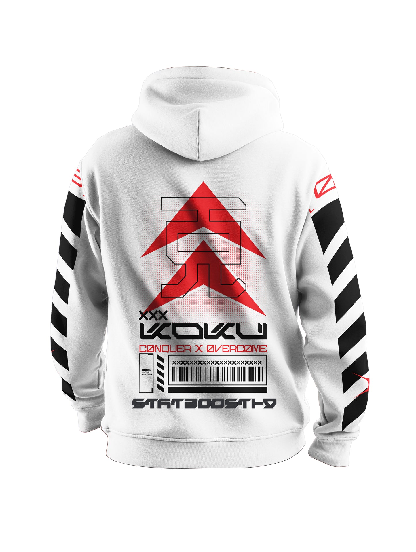 Statboost KOKU-00R4 Reaper Red Hoodie