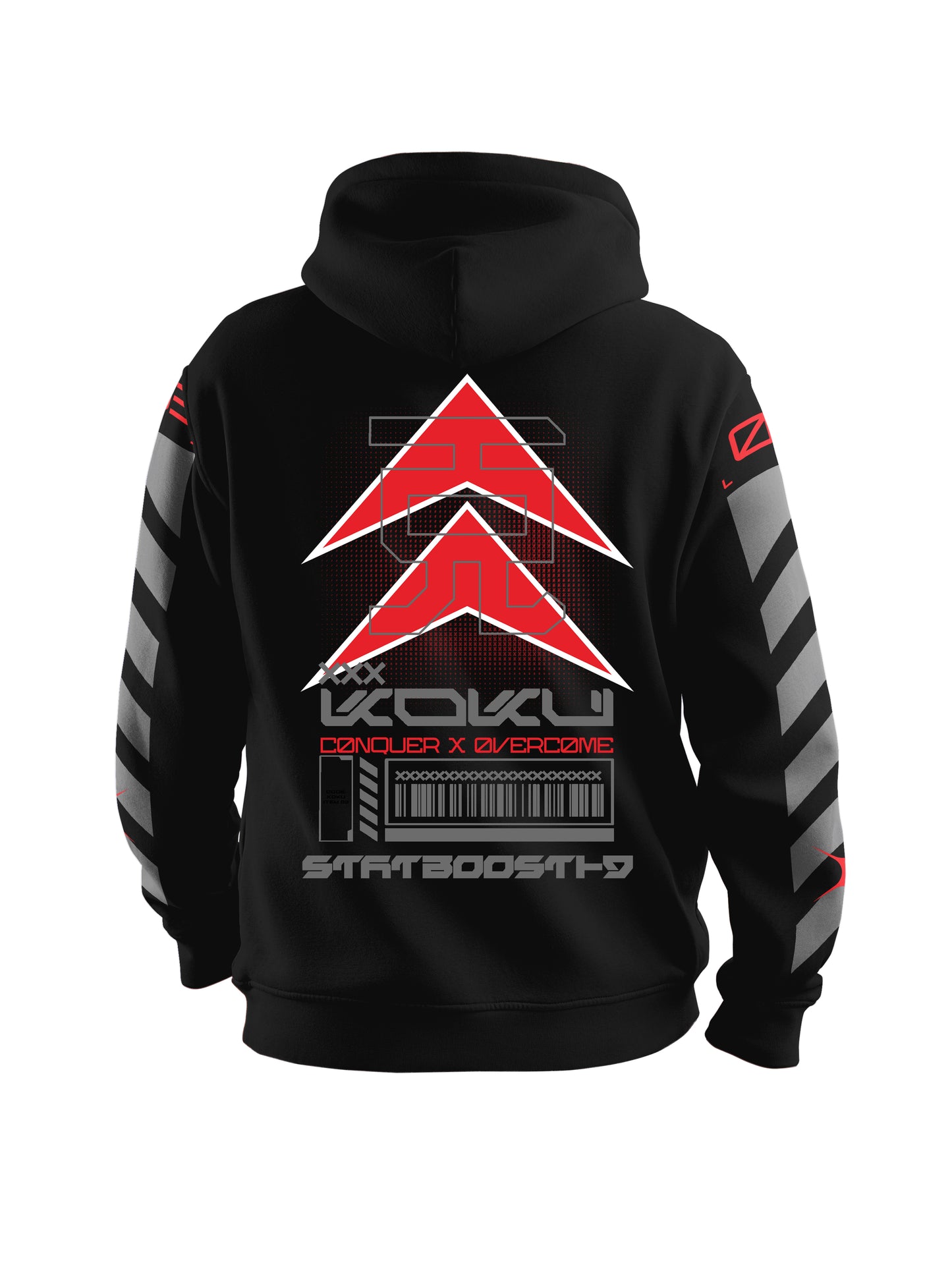 Statboost KOKU-00R3 Reaper Red Hoodie