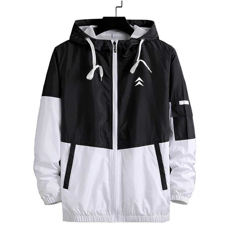 Essential Black Windbreaker image 0