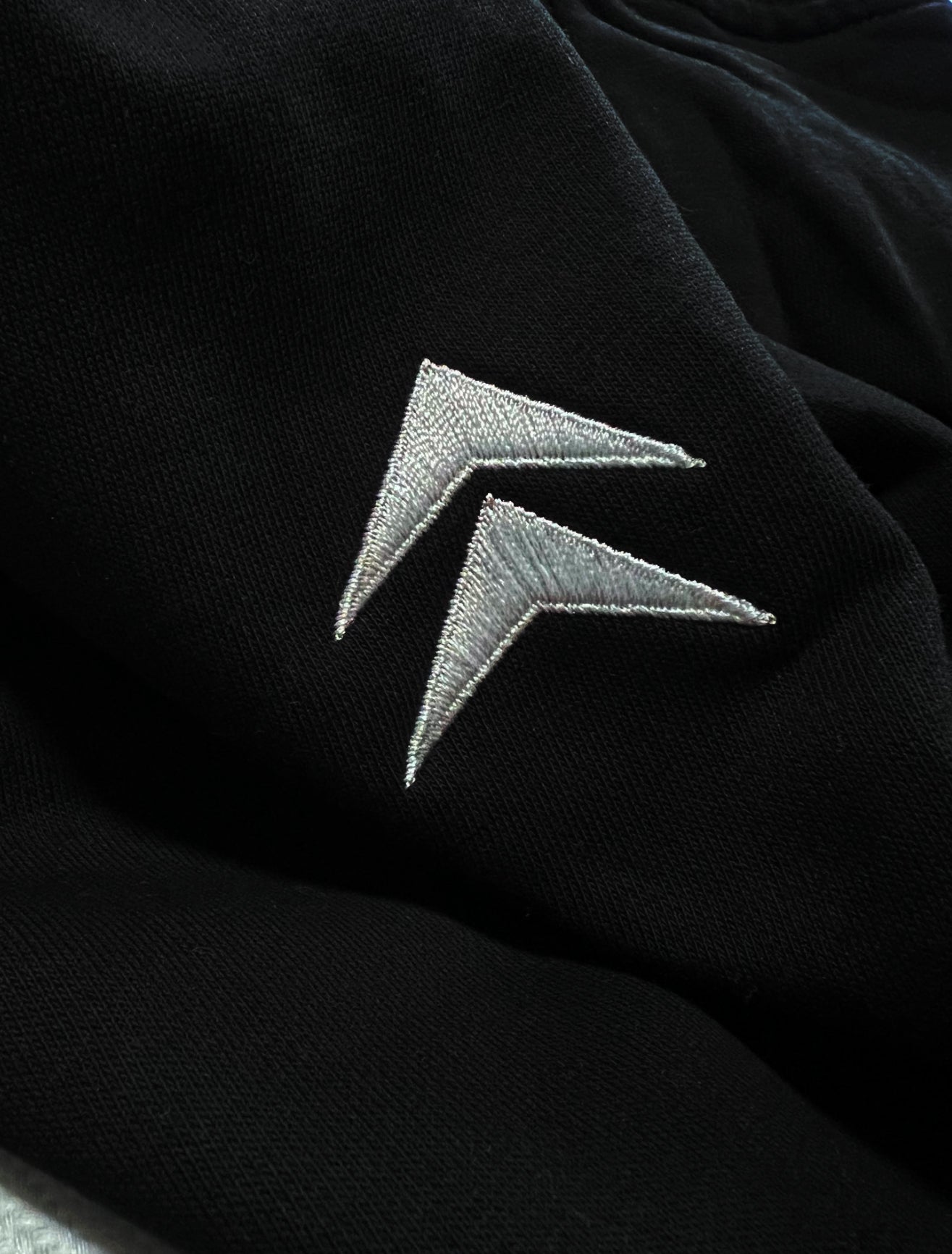 Essential Black Short Sleeve Hoodie image 4