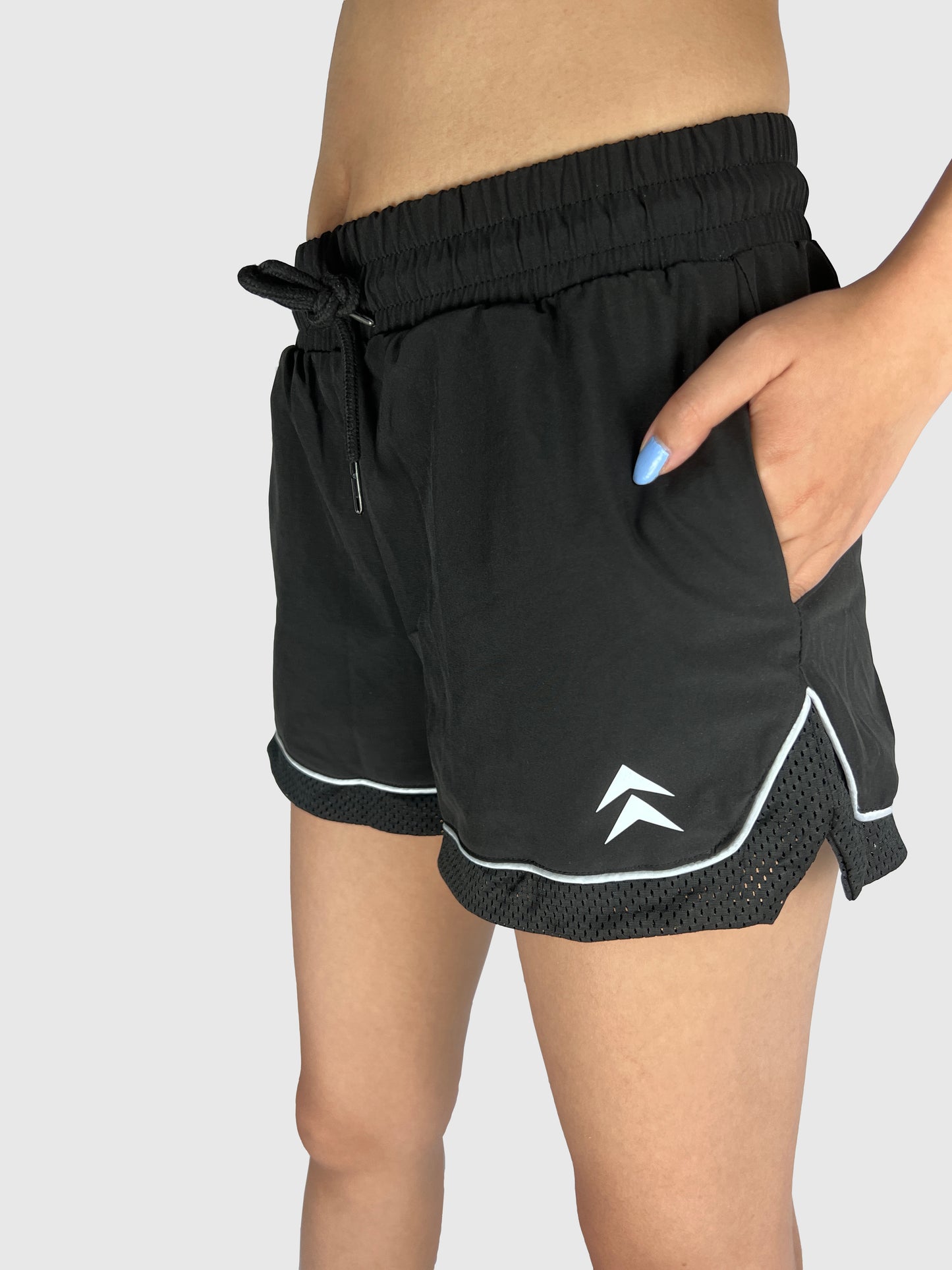 Essential Black Training Shorts [Womens] image 2